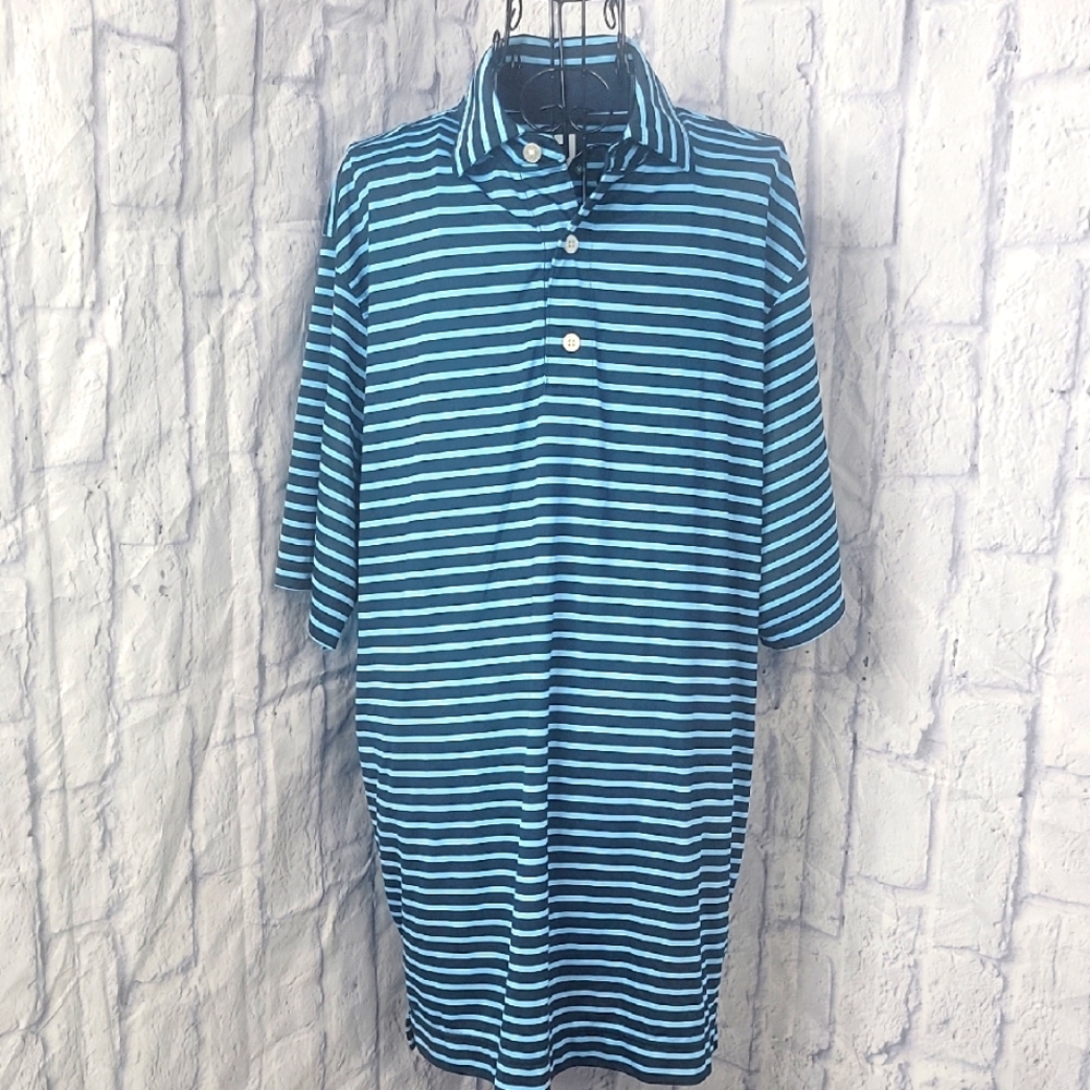 FootJoy Blue Polo‎ Shirt Classic Style Size M